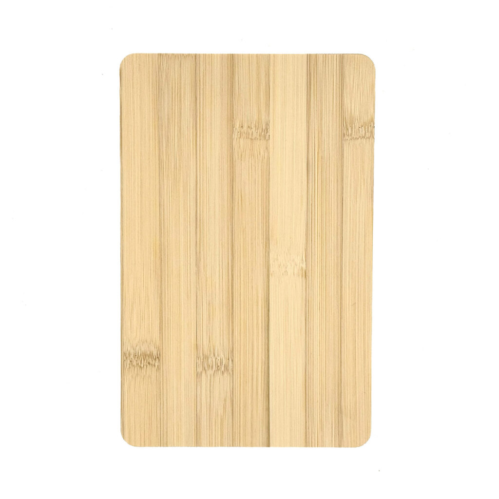 Compacte bamboeplank 22 × 14 cm
