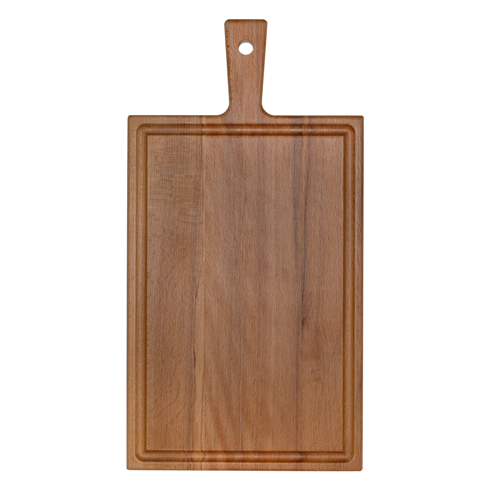 Beuken serveerplank met handvat 37 × 19 cm