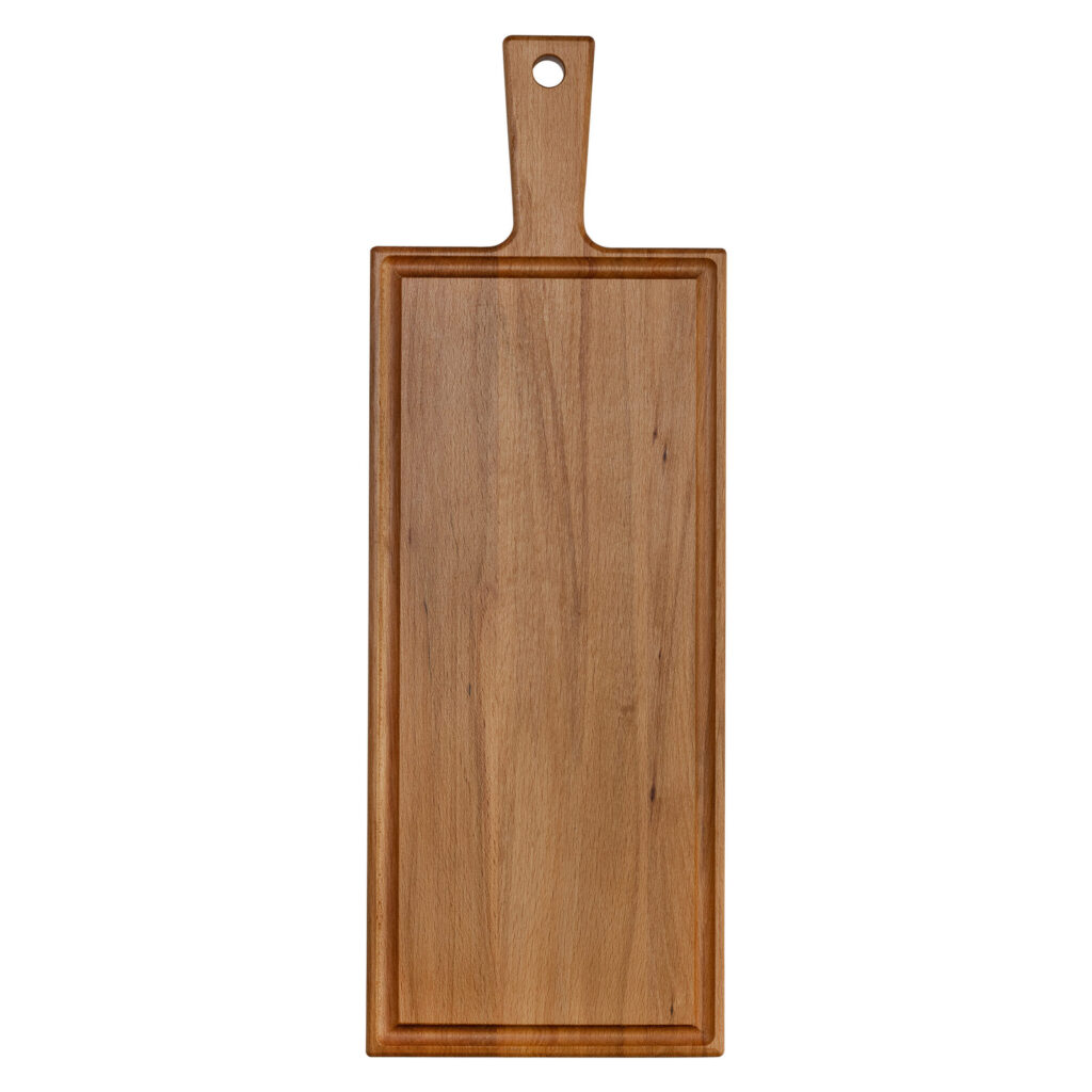 Lange beuken serveerplank 48 × 17 cm