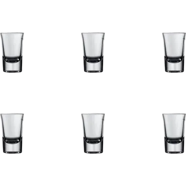 Mammoet Borrelglas Budgetline Bostonshot 3.5 cl (6 stuks) – productfoto
