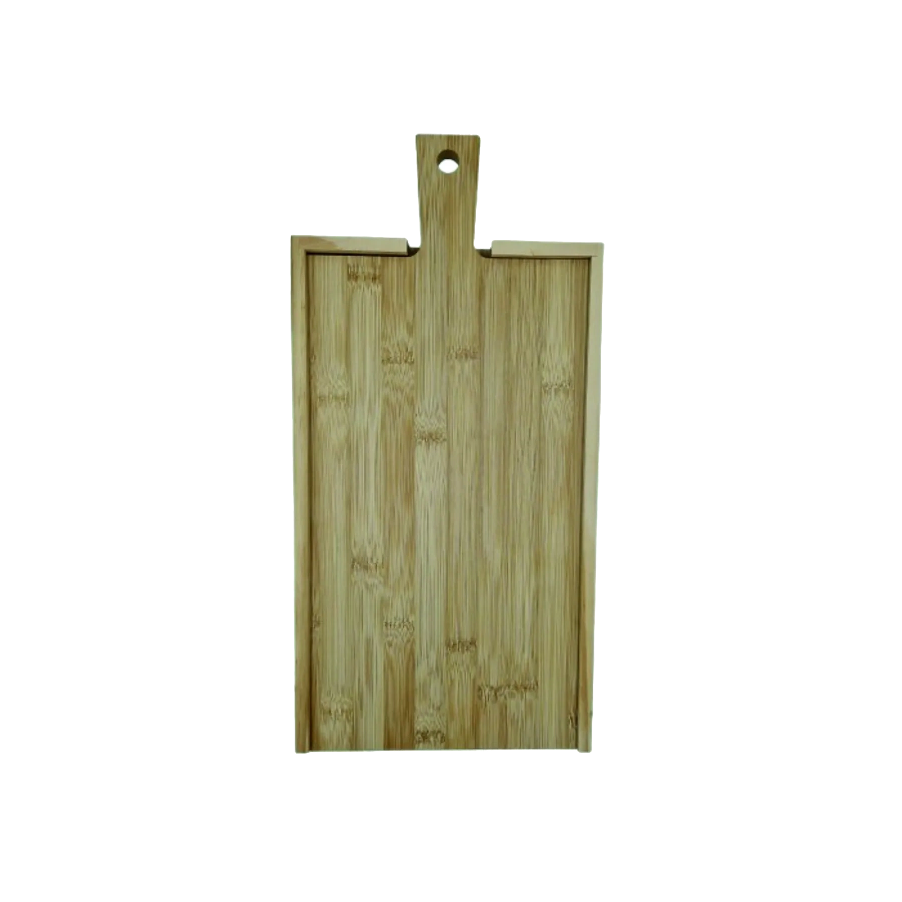 Wijnkist met schuifdeksel plank 2-vaks – productfoto