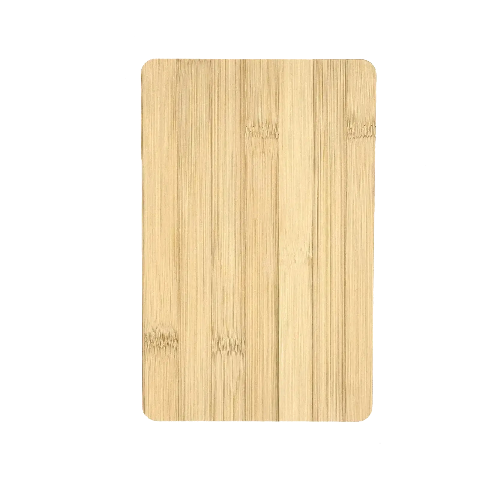 Plank rechthoekig bamboe 22x14 cm – productfoto