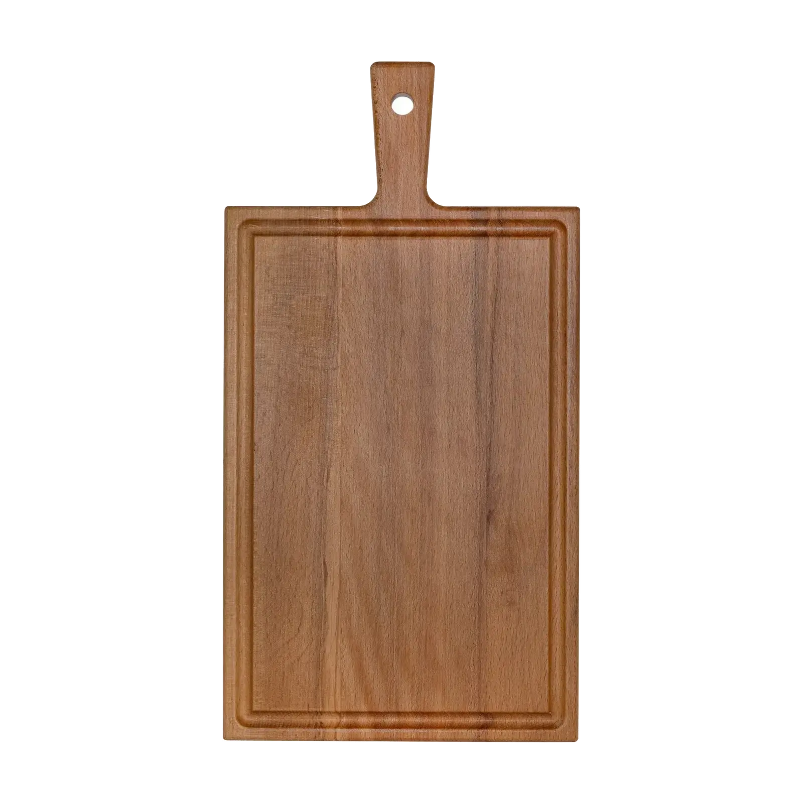 Plank met handvat beuken 37x19 cm – productfoto