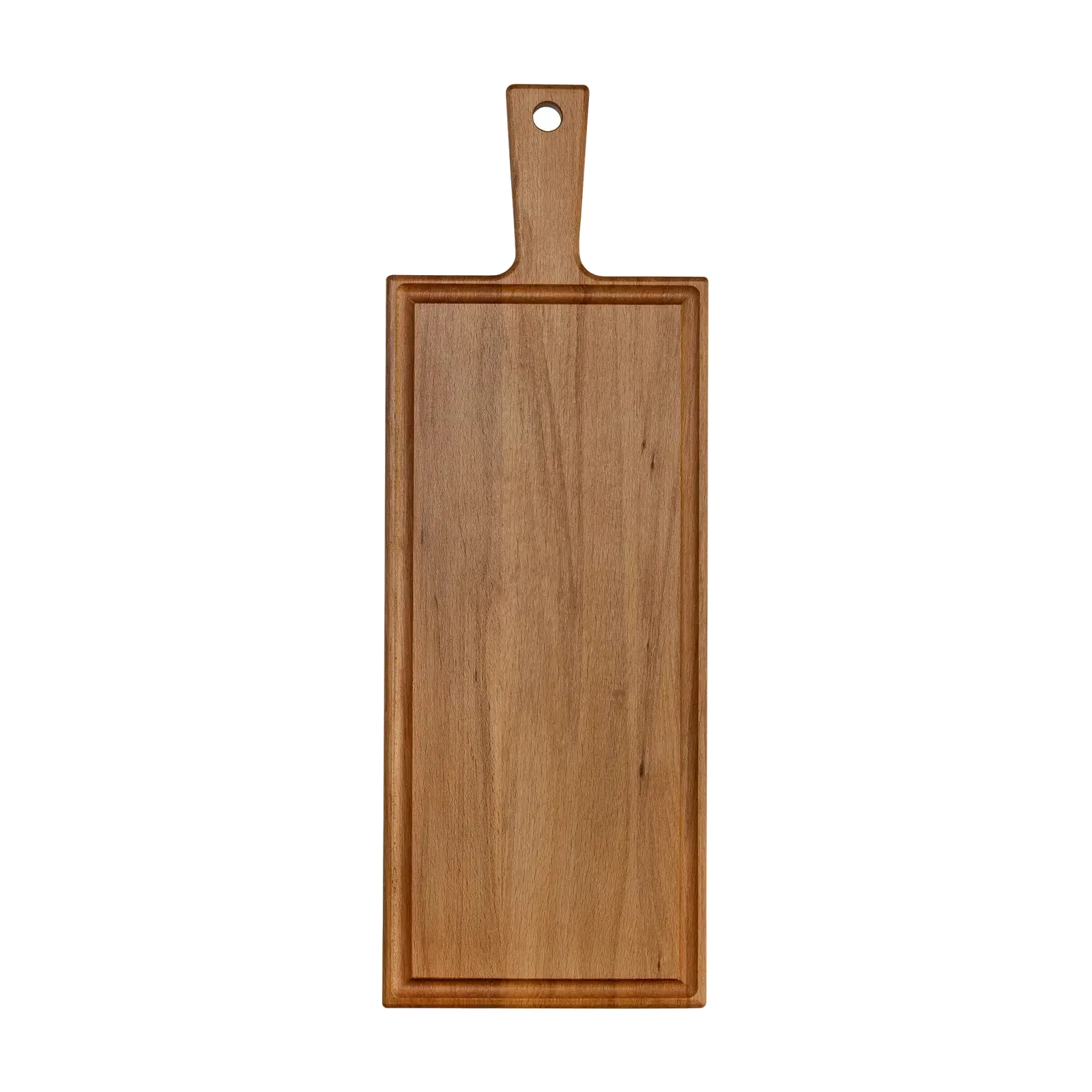Plank met handvat beuken 48x17 cm – productfoto