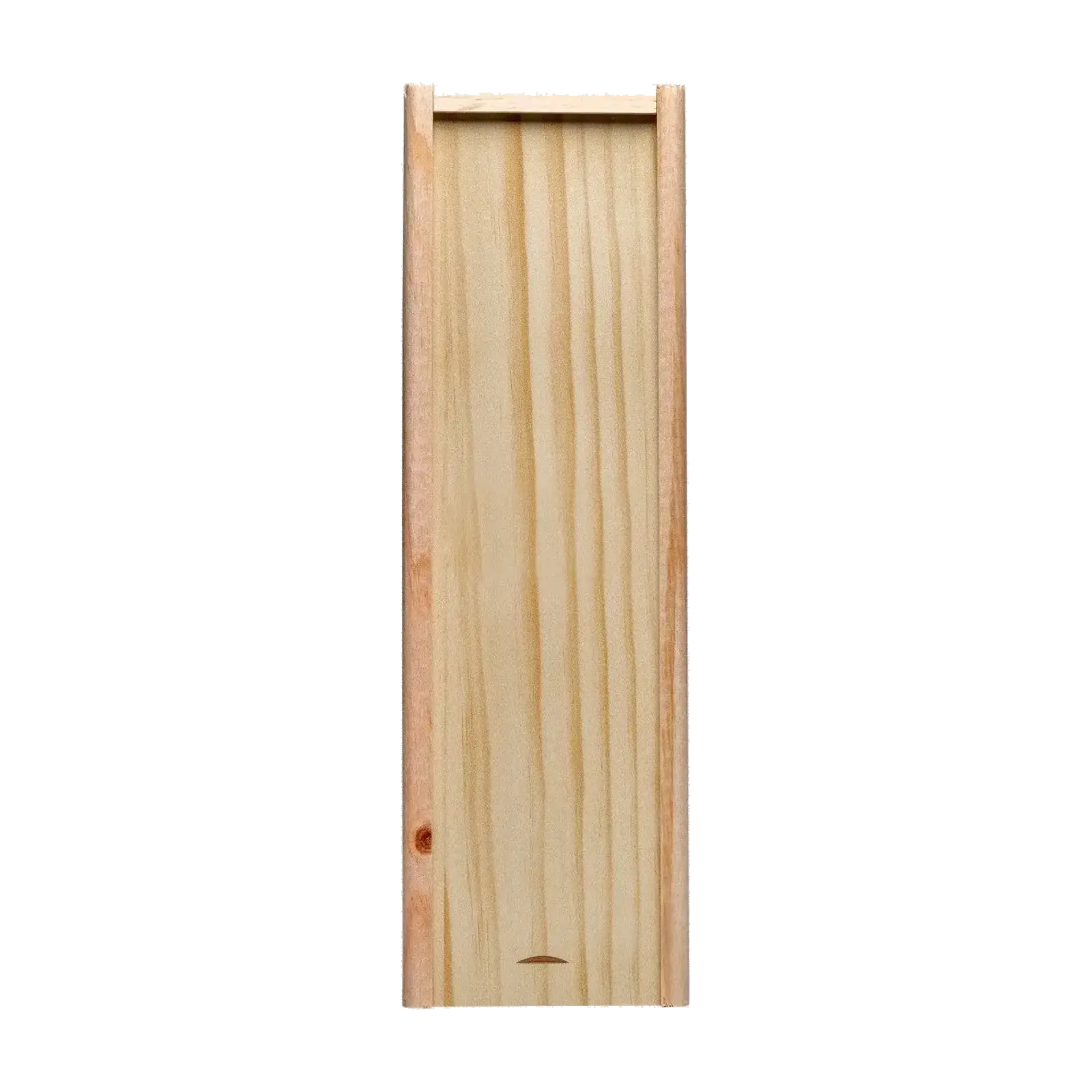 Wijnkist met schuifdeksel 1-vaks – productfoto
