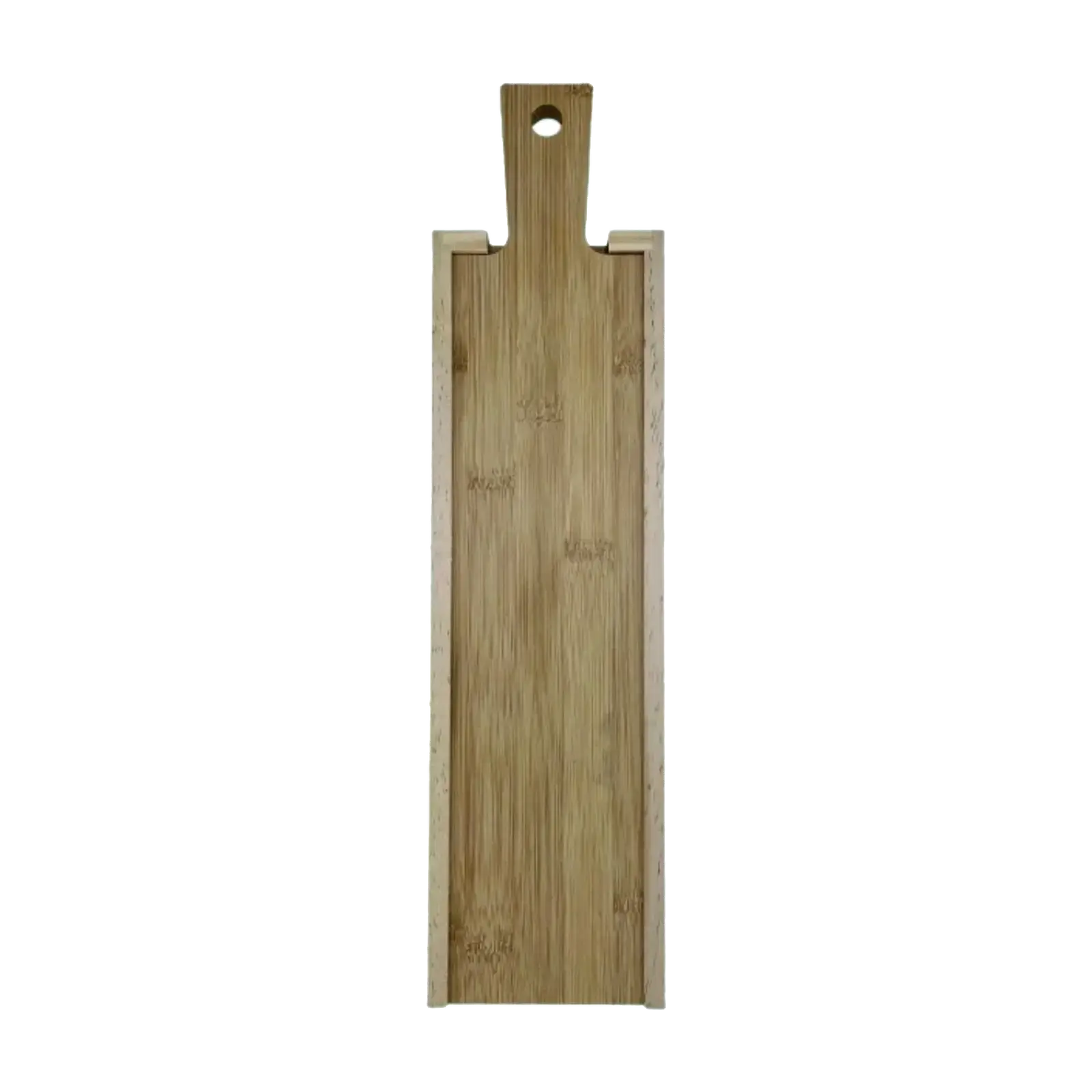 Wijnkist met schuifdeksel plank 1-vaks – productfoto
