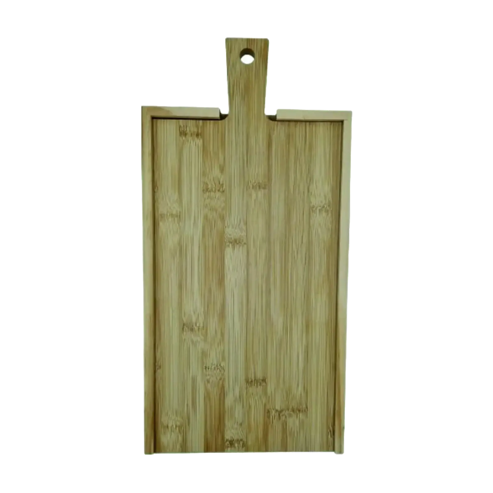 Wijnkist met schuifdeksel plank 2-vaks – productfoto