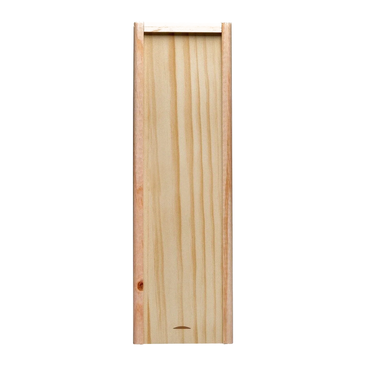 Wijnkist met schuifdeksel 1-vaks – productfoto